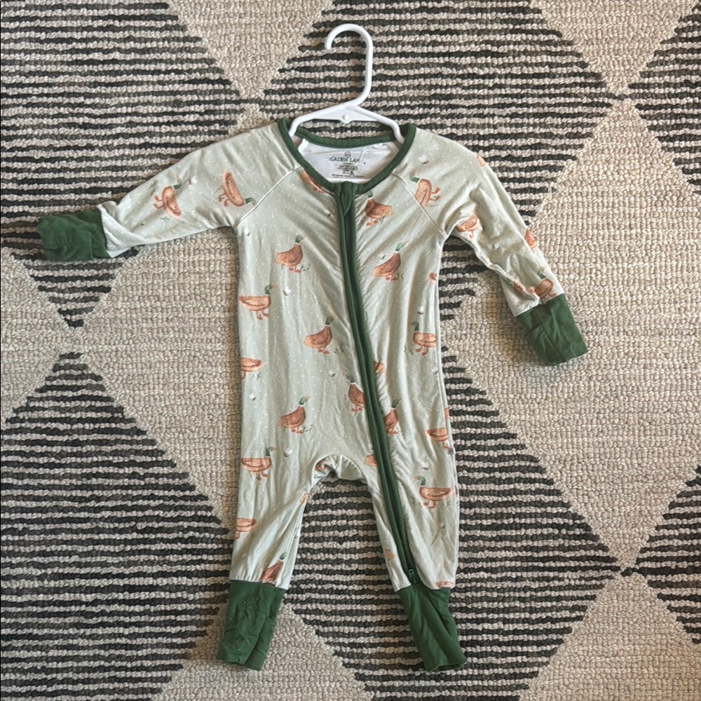Caden Lane Lucky Duck Onesie